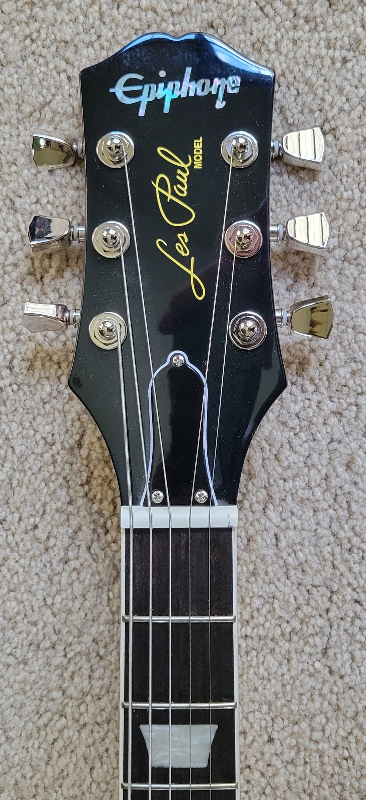 Epiphone Les Paul Modern Electric Guitar, Graphite Black, New Gig Bag