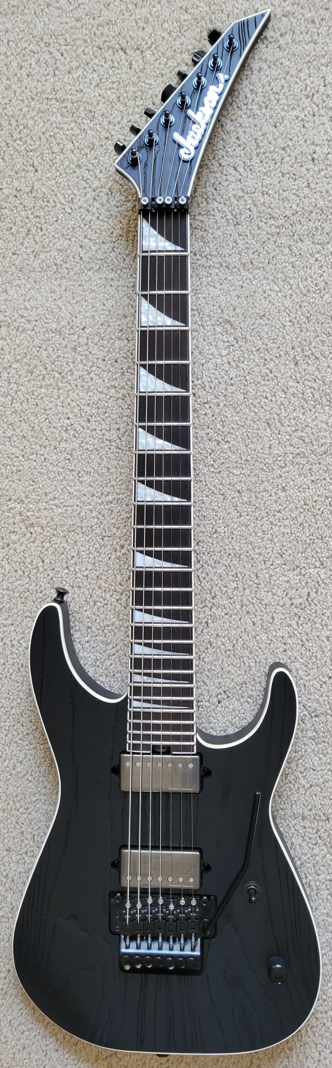 Jackson Pro Series Signature Jeff Loomis Soloist SL7 Electric Guitar, New Hard Shell Case