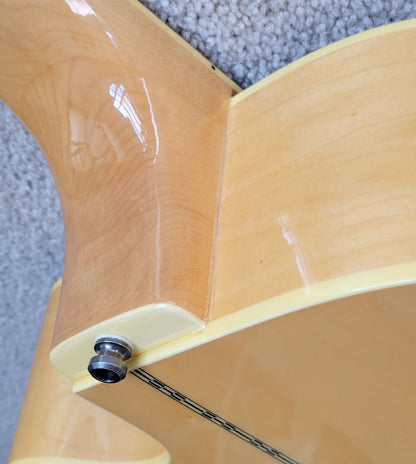 Epiphone El-Capitan C5 5 String Acoustic Electric Bass Guitar, Hard Shell Case