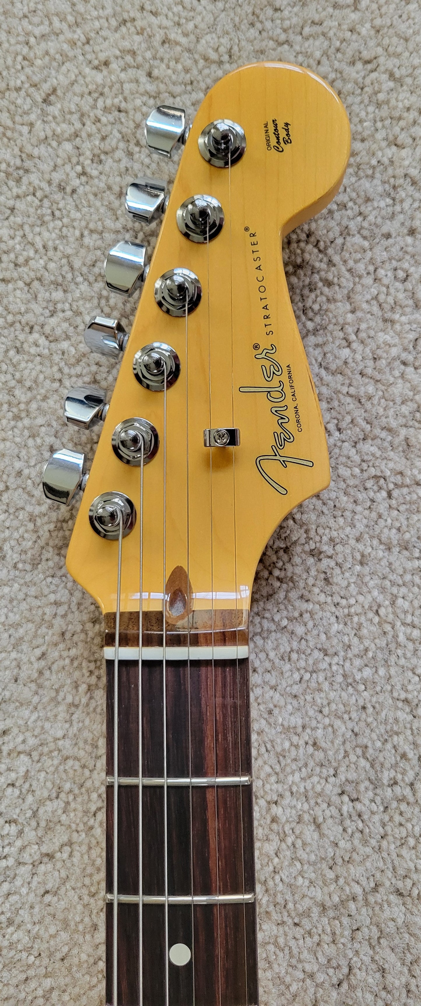 Fender American Professional II Stratocaster HSS Electric Guitar, Dark Night, Deluxe Molded Hardshell Case