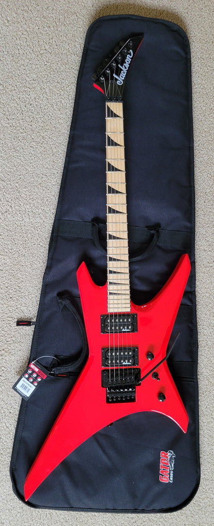 Jackson X Series Warrior WRX24M Electric Guitar, Ferrari Red, New Gator Gig Bag