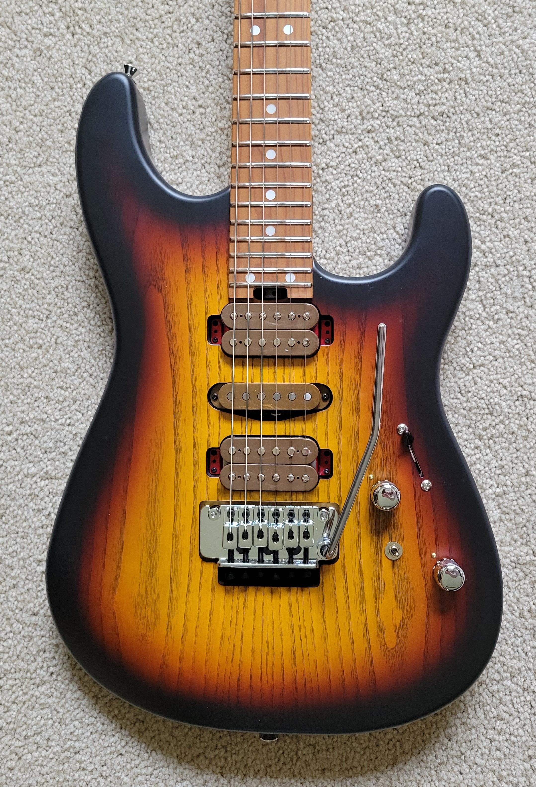 Charvel GUTHRIE GOVAN SIGNATURE MJ SAN DIMAS SD24 CM Electric Guitar ...