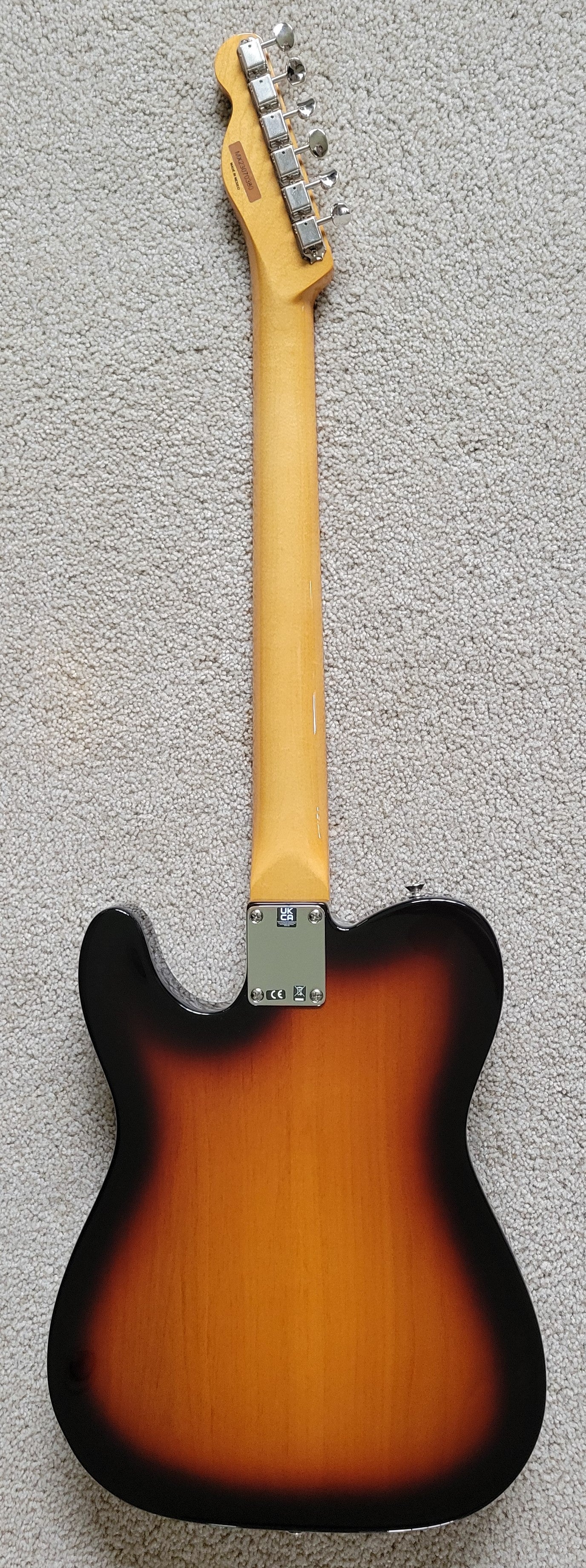 Fender Vintera '60s Telecaster Bigsby Electric Guitar, 3 Color Sunburst, Fender Gig Bag