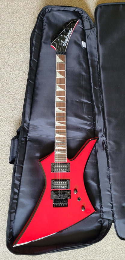 Jackson X Series Kelly KEX Electric Guitar, Ferrari Red, New Gig Bag