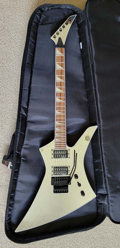 Jackson X Series Kelly KEXS Shattered Mirror Electric Guitar, New Gig Bag