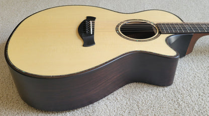 Taylor Builder's Edition 912ce Acoustic Electric Guitar, Natural Satin, Hard Shell Case