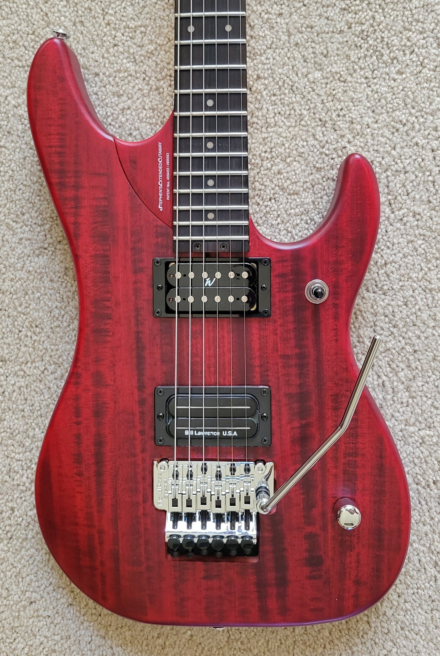 Washburn Nuno Bettencourt N24-Nuno Vintage Padauk Electric Guitar, Vintage Padauk Stain, Gig Bag