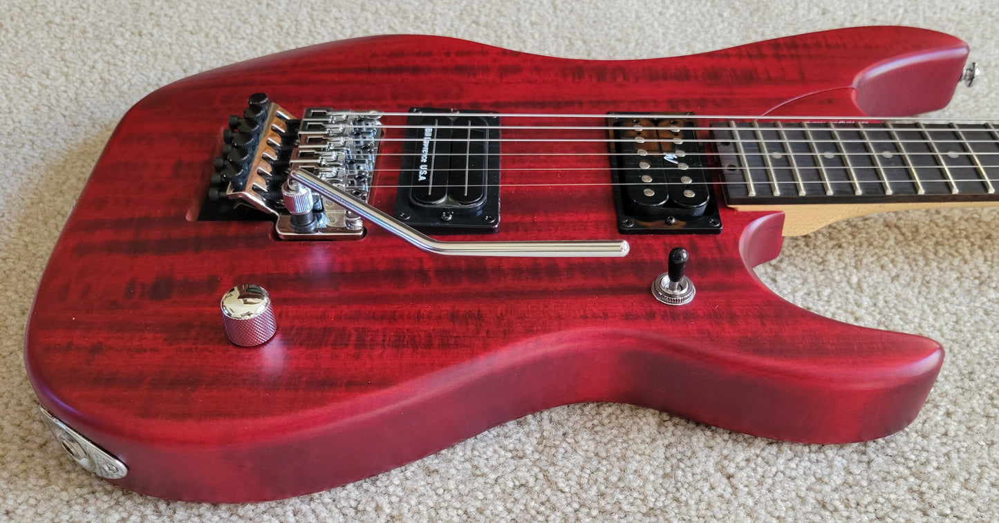 Washburn Nuno Bettencourt N24-Nuno Vintage Padauk Electric Guitar, Vintage Padauk Stain, Gig Bag