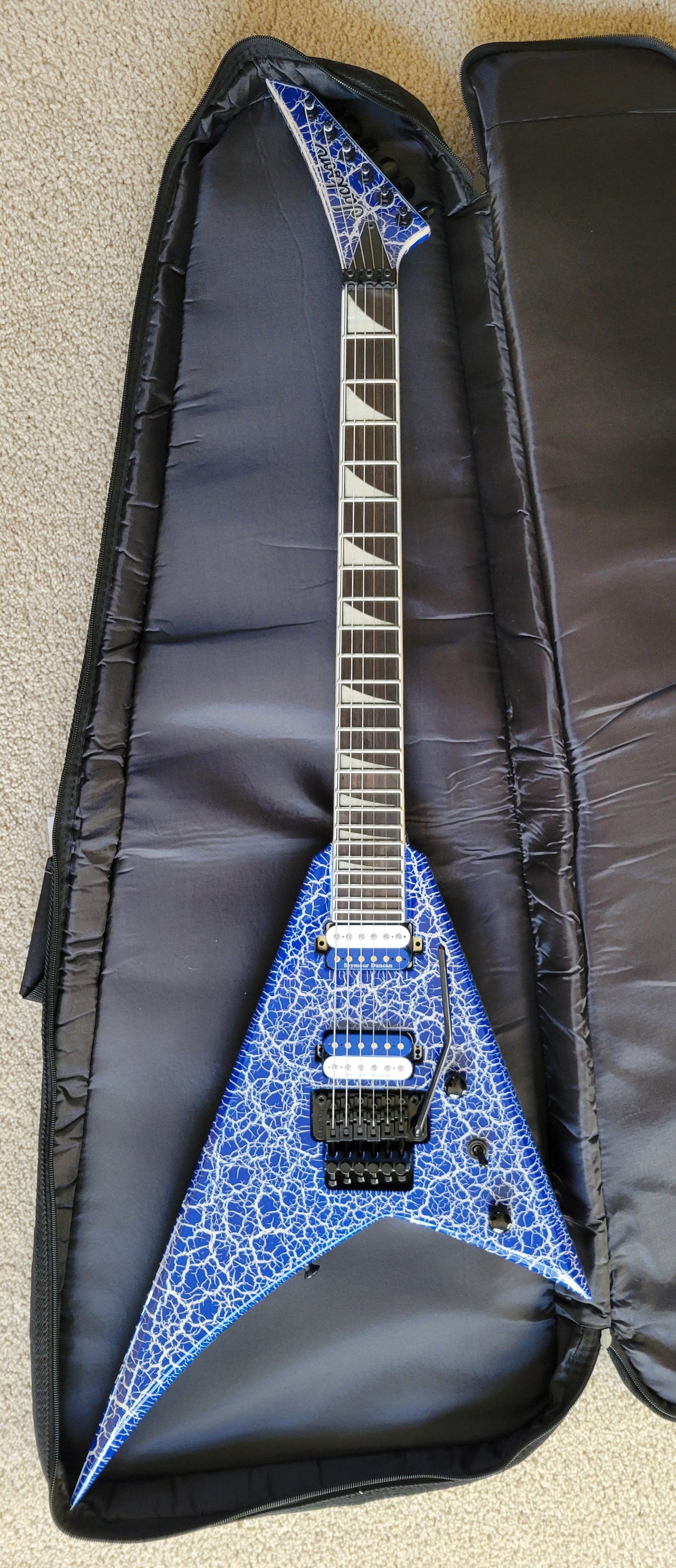 Jackson Pro Series Rhoads RR24 Electric Guitar, Lightning Crackle, New –  Bad Rabbit Guitars