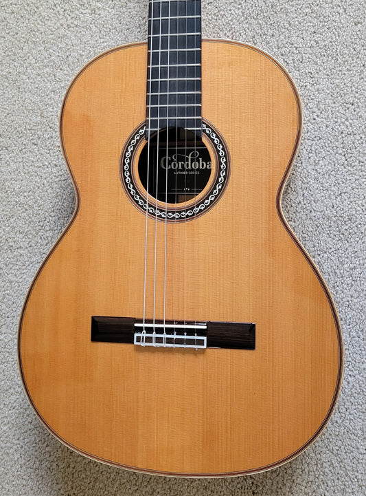 Cordoba C12 CD Traditional Classical Acoustic Guitar, HumiCase Hard Shell Case