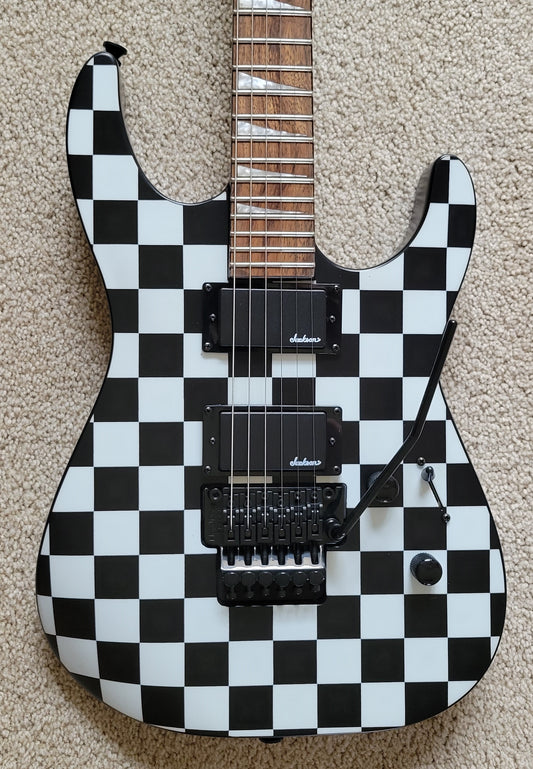 Jackson X Series Soloist SLX DX Electric Guitar, Checkered Past