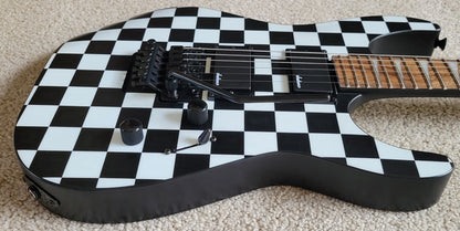 Jackson X Series Soloist SLX DX Electric Guitar, Checkered Past