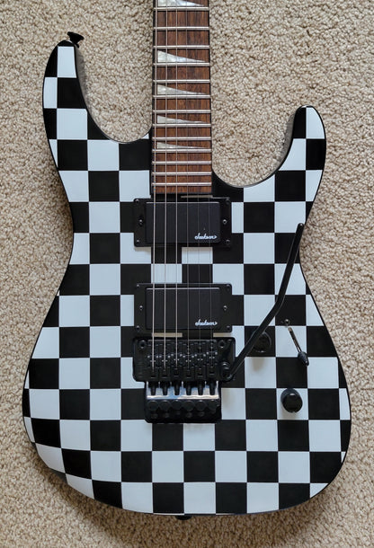 Jackson X Series Soloist SLX DX Electric Guitar, Checkered Past