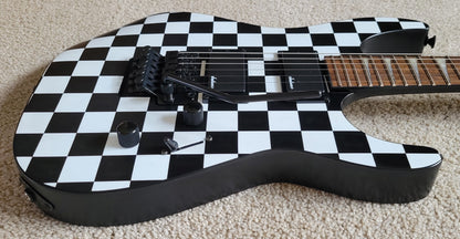 Jackson X Series Soloist SLX DX Electric Guitar, Checkered Past