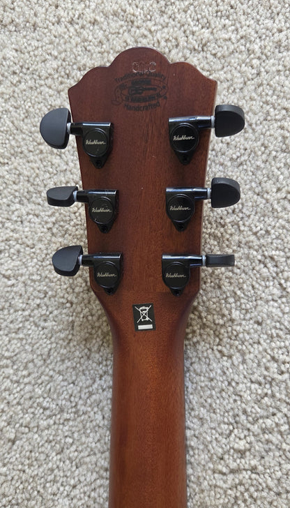 Washburn Comfort G66SCE Spalt Maple Acoustic Electric Guitar, Natural Gloss, New Gig Bag
