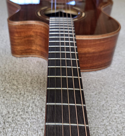 Washburn Comfort G55CE Koa Acoustic Electric Guitar, Natural Finish, New Gig Bag