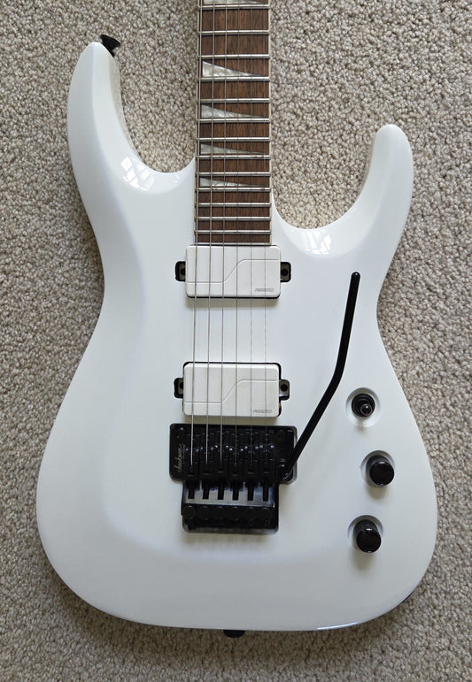 Jackson X Series DKA-R EX Dinky Archtop Extreme Electric Guitar, Snow White