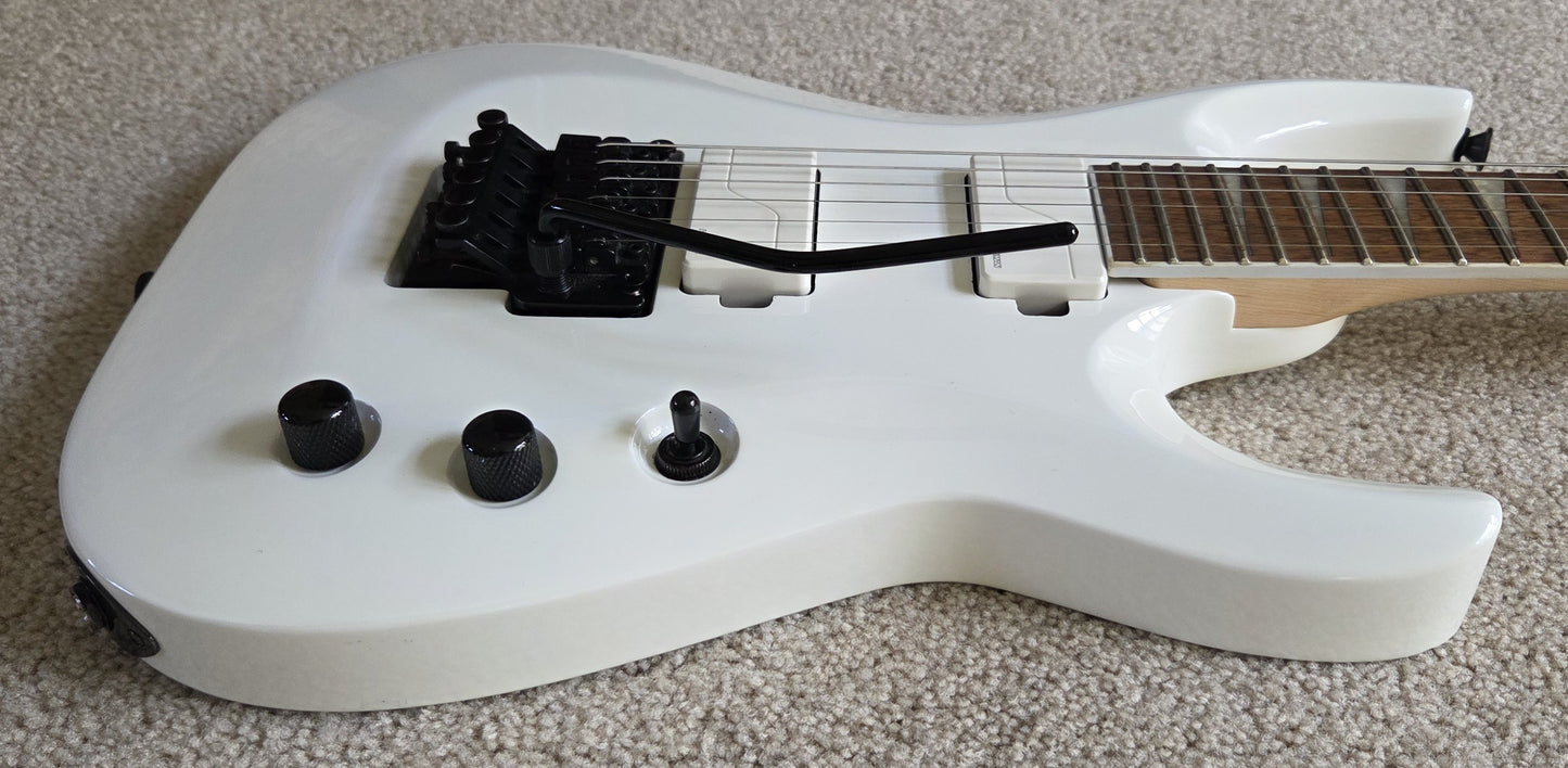 Jackson X Series DKA-R EX Dinky Archtop Extreme Electric Guitar, Snow White