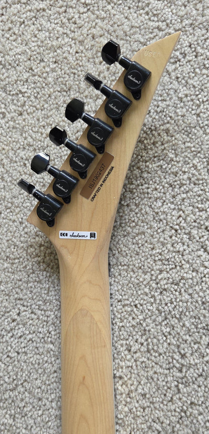 Jackson X Series DKA-R EX Dinky Archtop Extreme Electric Guitar, Snow White