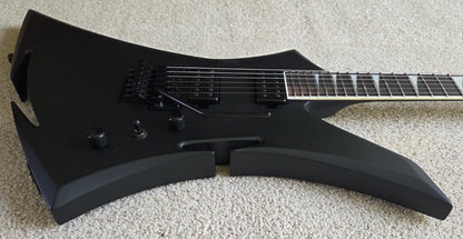 Jackson Concept Series Limited Edition King Kelly KE Electric Guitar, Satin Black, Foam Core Case