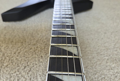 Jackson Concept Series Limited Edition King Kelly KE Electric Guitar, Satin Black, Foam Core Case