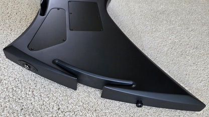 Jackson Concept Series Limited Edition King Kelly KE Electric Guitar, Satin Black, Foam Core Case