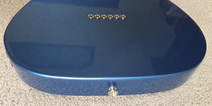 Fender American Vintage II 1972 Telecaster Thinline Electric Guitar, Lake Placid Blue, Hard Shell Case
