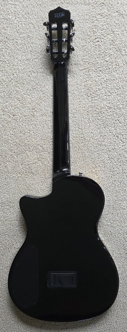 Cordoba Stage Black Burst Chambered Solid Body Electric Guitar, Gig Bag