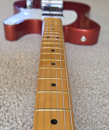 Fender Stories Collection Mike Campbell Red Dog Telecaster, Heirloom Finish, Hard Shell Case