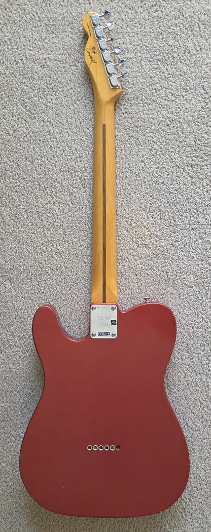 Fender Stories Collection Mike Campbell Red Dog Telecaster, Heirloom Finish, Hard Shell Case