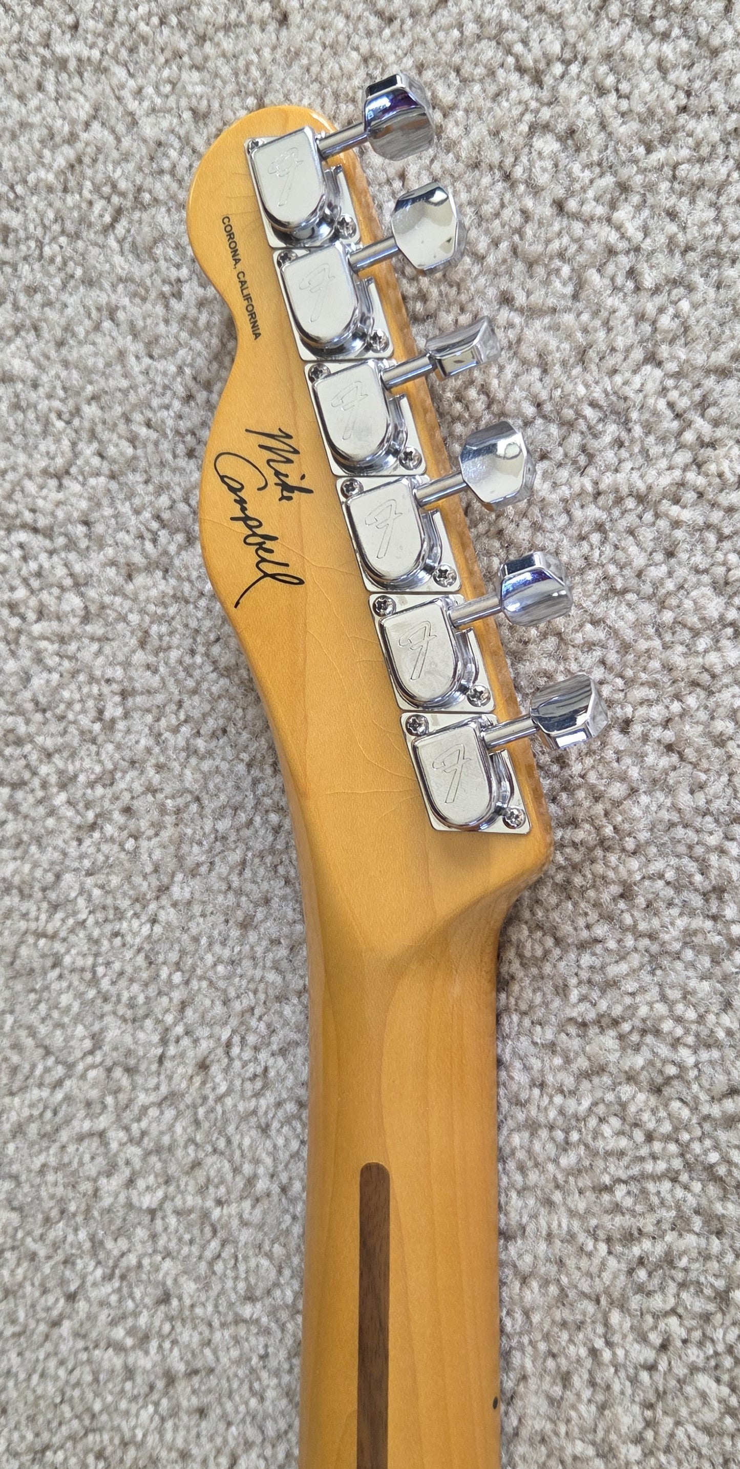 Fender Stories Collection Mike Campbell Red Dog Telecaster, Heirloom Finish, Hard Shell Case