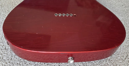 Fender Stories Collection Mike Campbell Red Dog Telecaster, Heirloom Finish, Hard Shell Case