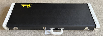 Fender Jack White Triplecaster Telecaster Electric Guitar, Original Hard Shell Case