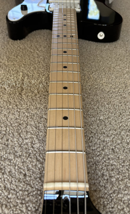 Fender Jack White Triplecaster Telecaster Electric Guitar, Original Hard Shell Case