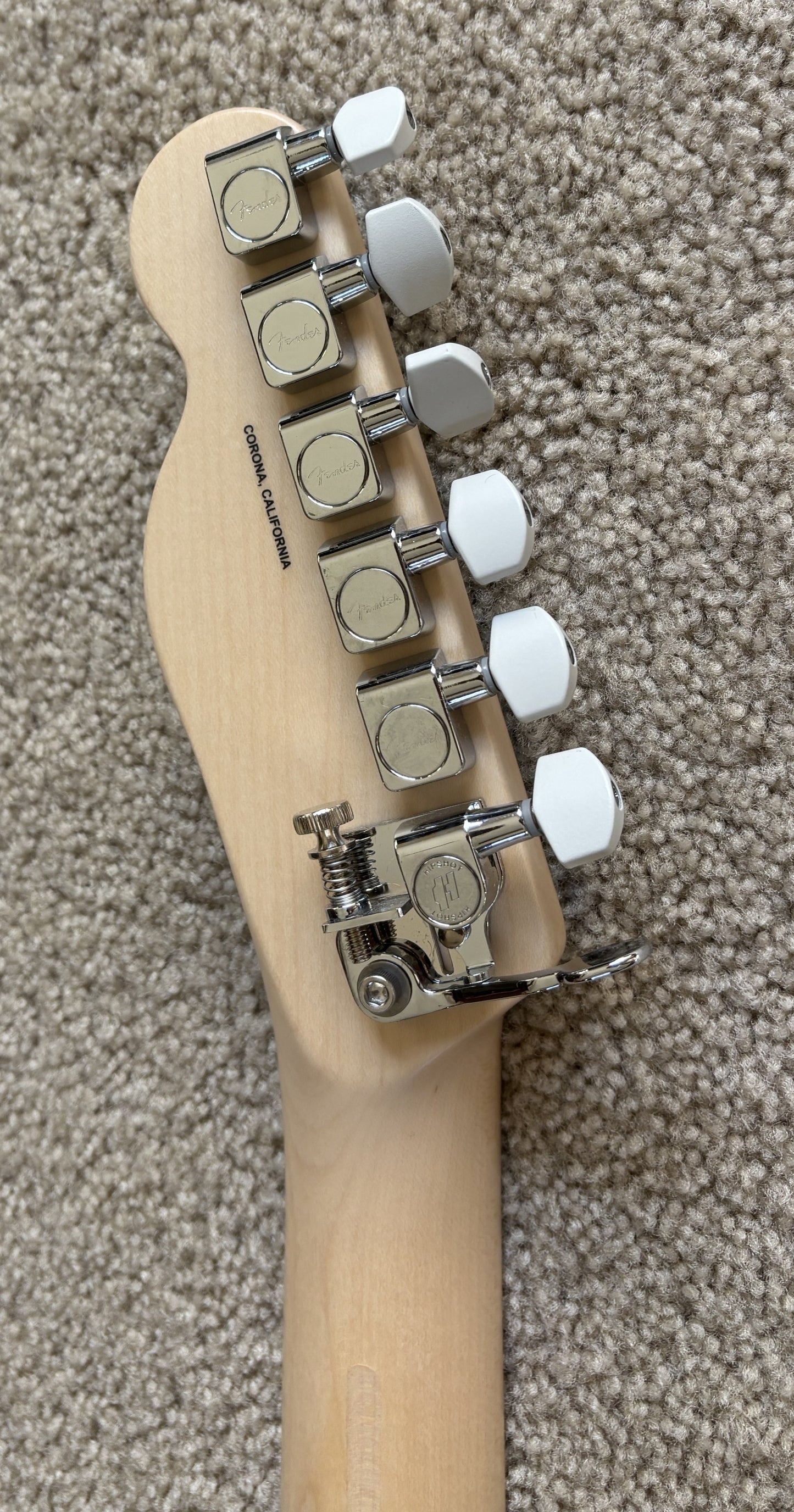 Fender Jack White Triplecaster Telecaster Electric Guitar, Original Hard Shell Case