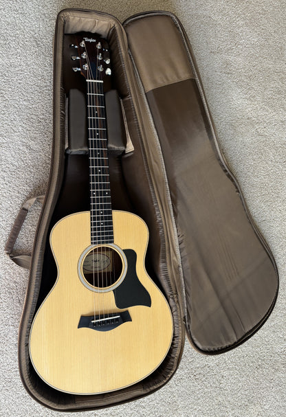Taylor GS Mini Acoustic Guitar, Torrefied Spruce Top, Taylor Gig Bag