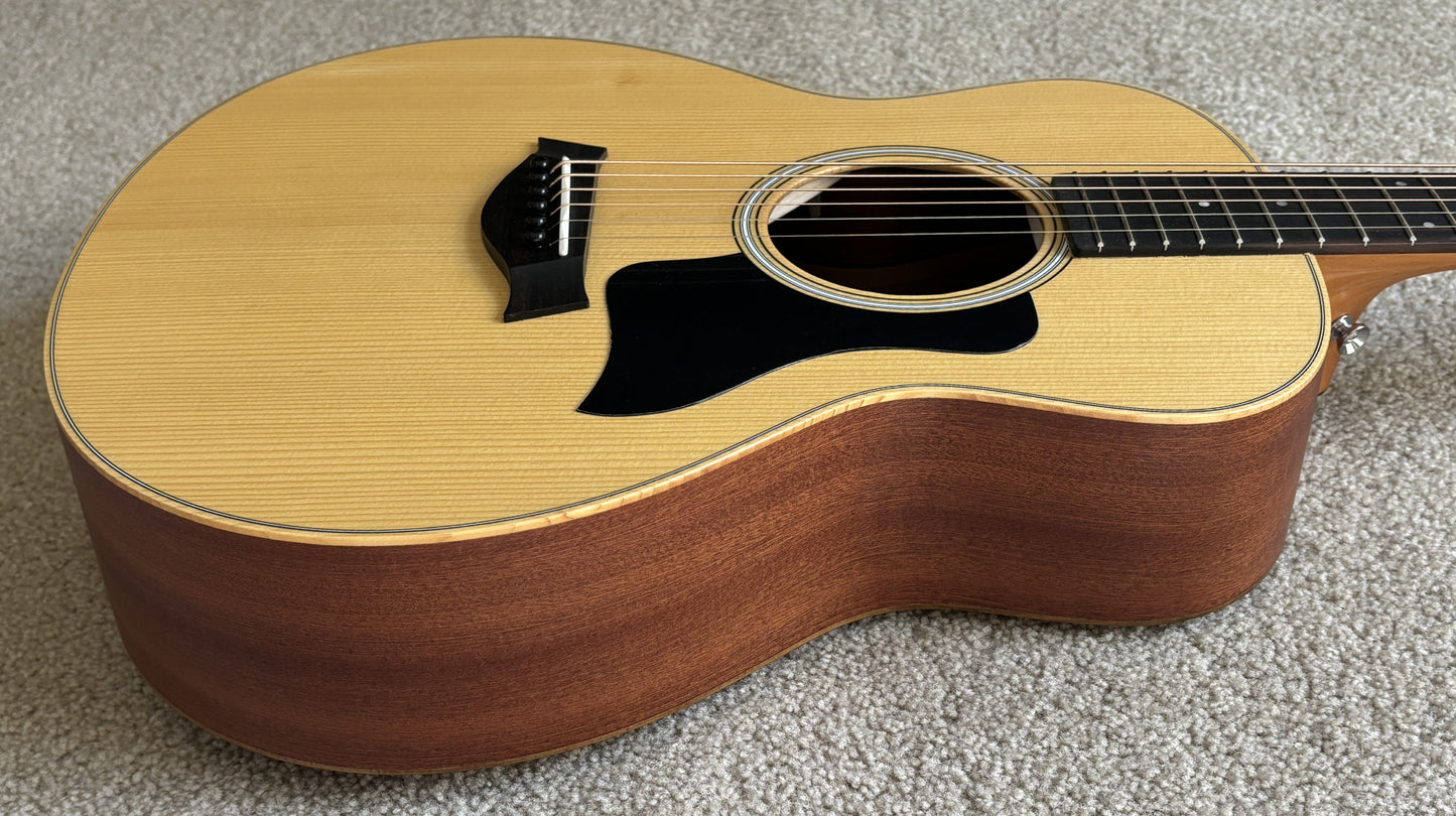 Taylor GS Mini Acoustic Guitar, Torrefied Spruce Top, Taylor Gig Bag