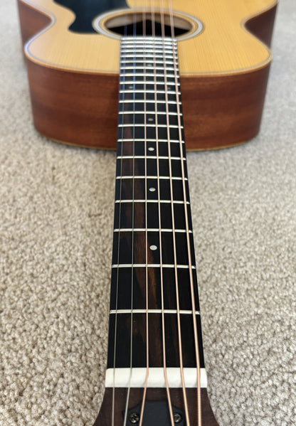 Taylor GS Mini Acoustic Guitar, Torrefied Spruce Top, Taylor Gig Bag
