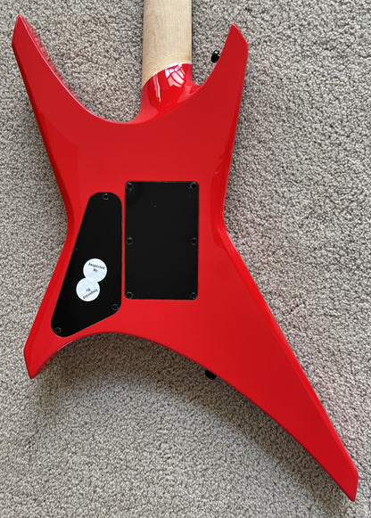 Jackson Pro Series Signature Dave Davidson Warrior WR7 Electric Guitar, Ferrari Red, Gig Bag