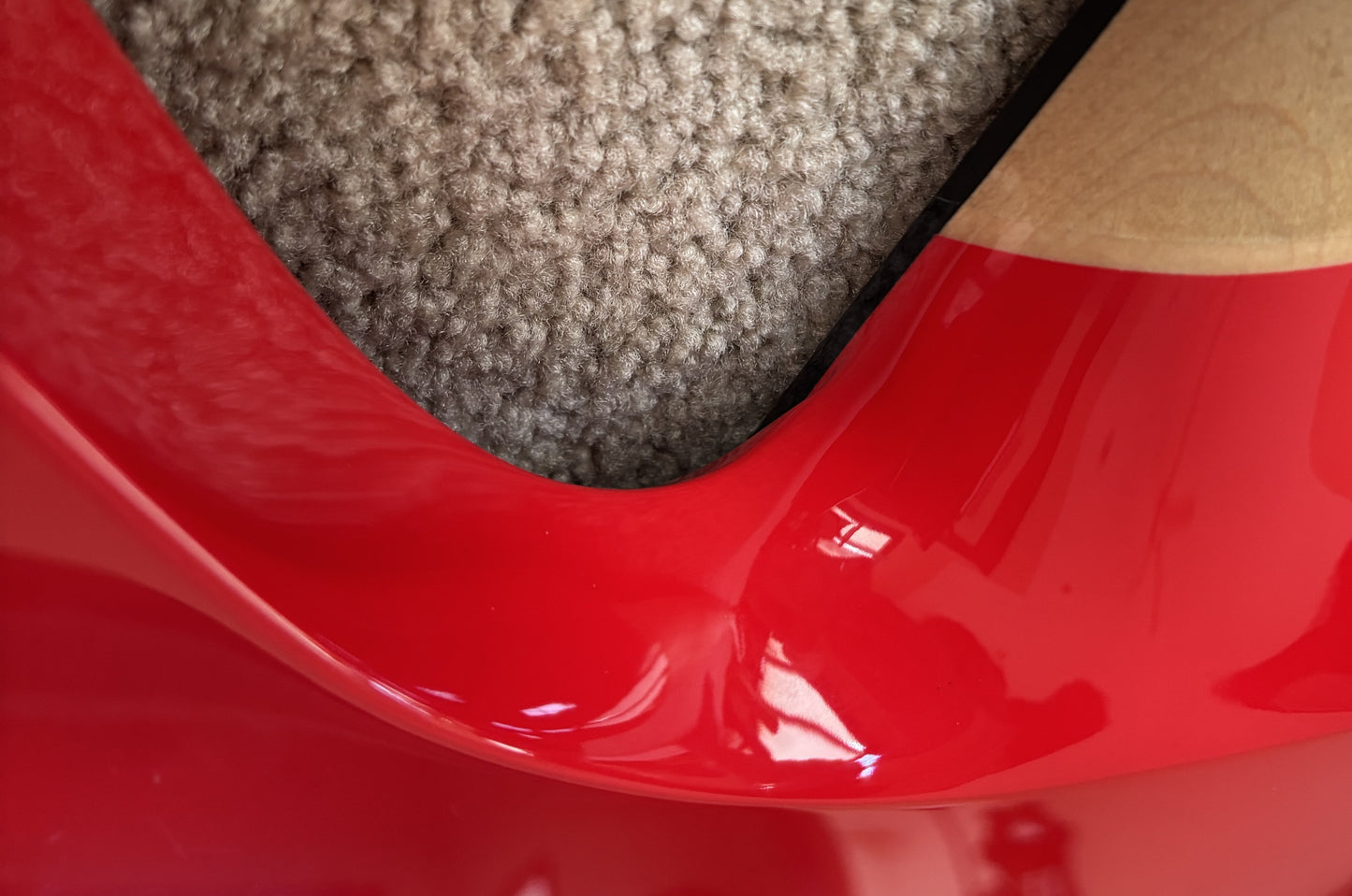 Jackson Pro Series Signature Dave Davidson Warrior WR7 Electric Guitar, Ferrari Red, Gig Bag