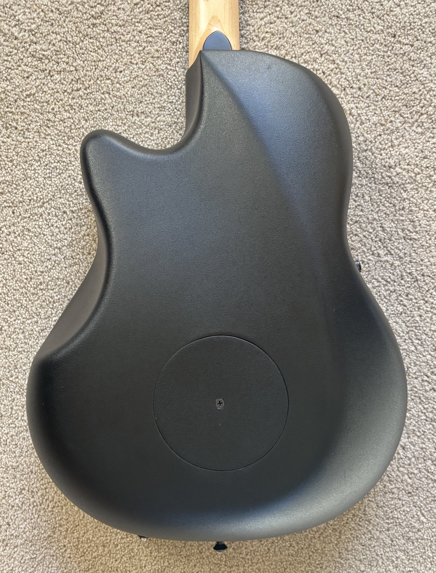 Ovation 2058TX-5-G E-Acoustic Guitar Elite TX Deep Contour Cutaway 12-string, Black Textured