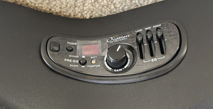 Ovation 2058TX-5-G E-Acoustic Guitar Elite TX Deep Contour Cutaway 12-string, Black Textured