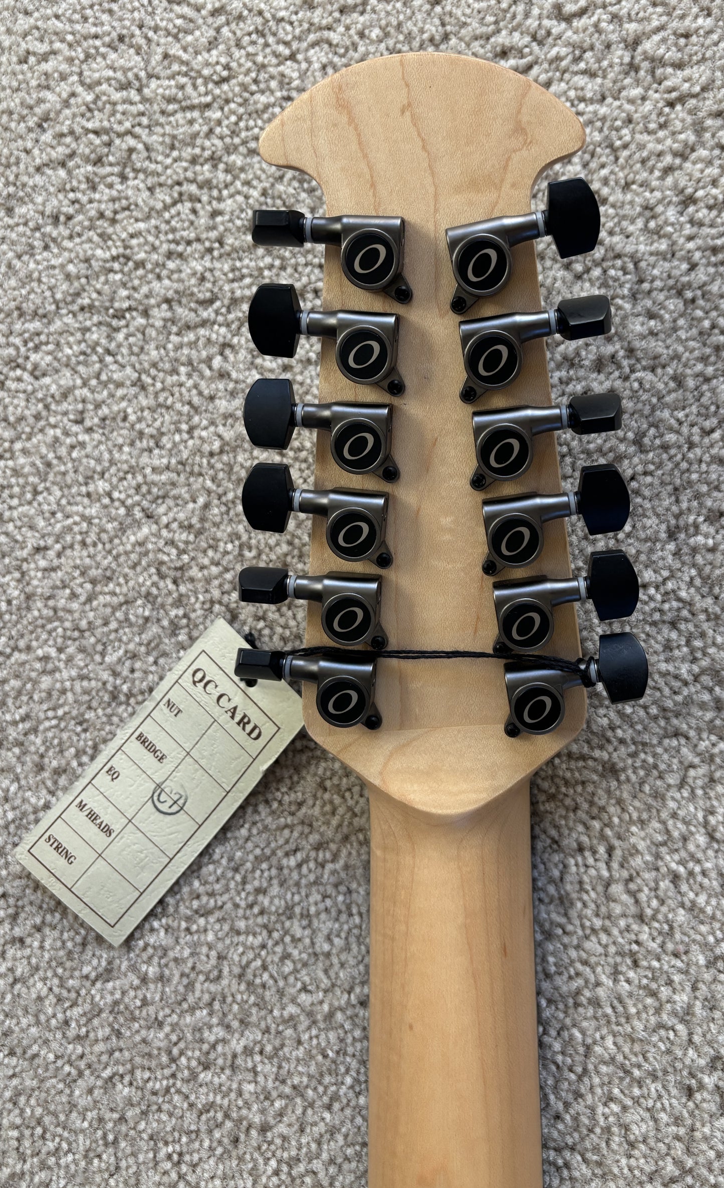 Ovation 2058TX-5-G E-Acoustic Guitar Elite TX Deep Contour Cutaway 12-string, Black Textured