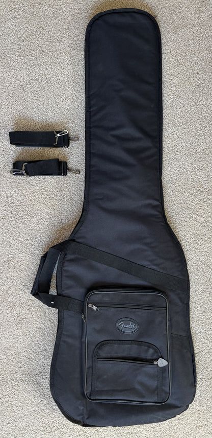 Fender Vintera II '60s Bass VI Electric Guitar, Fiesta Red, Fender Gig Bag