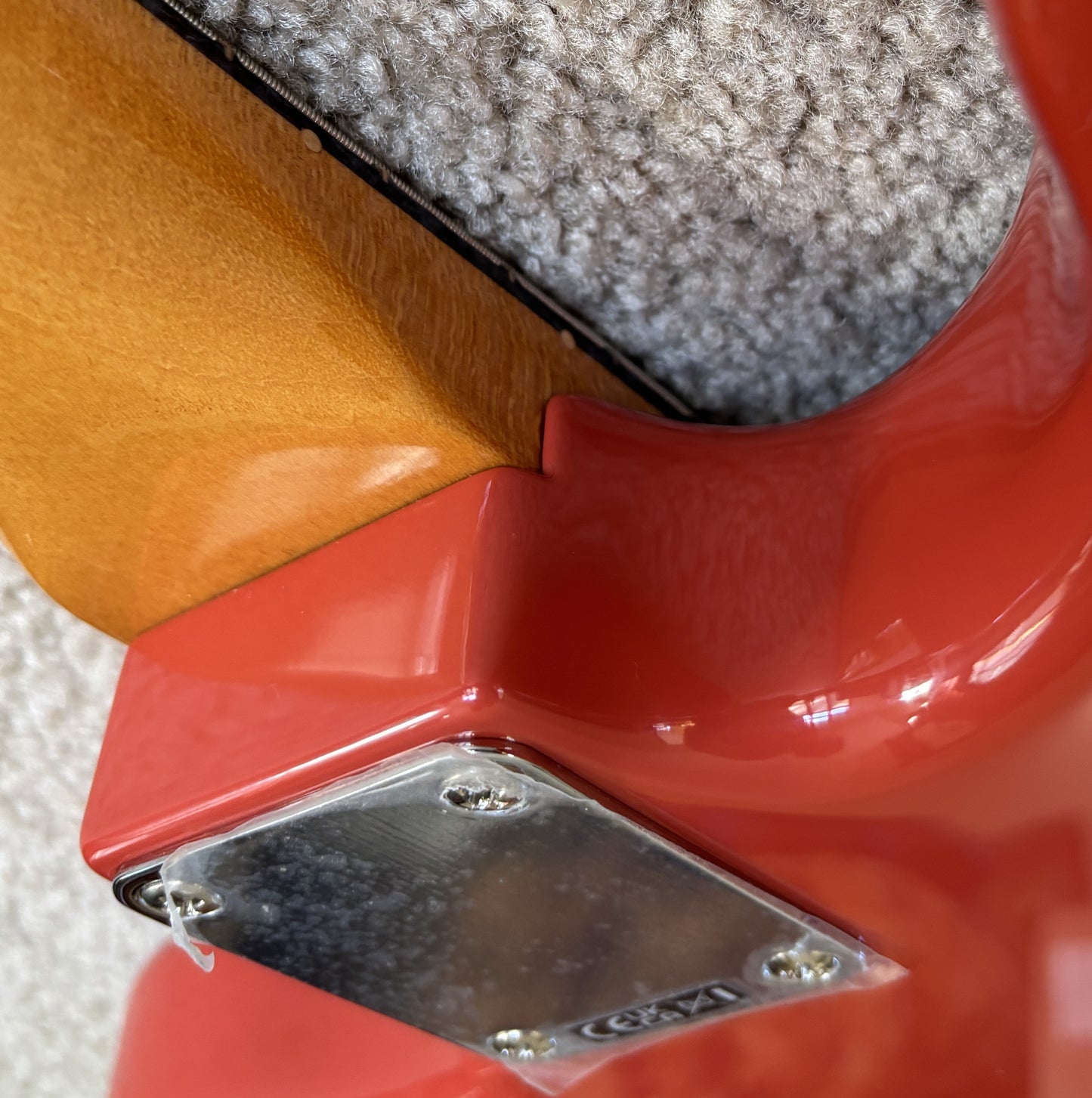 Fender Vintera II '60s Bass VI Electric Guitar, Fiesta Red, Fender Gig Bag