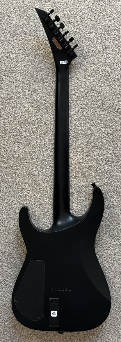 Jackson X Series Soloist SLA6 DX Baritone Electric Guitar, Satin Black