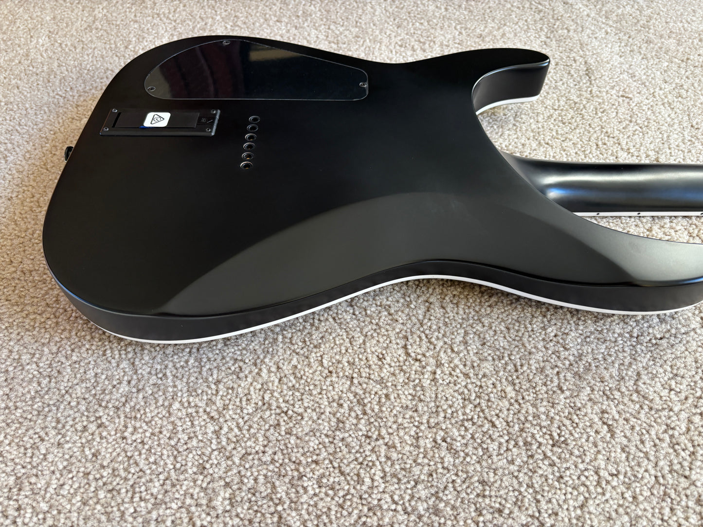 Jackson X Series Soloist SLA6 DX Baritone Electric Guitar, Satin Black