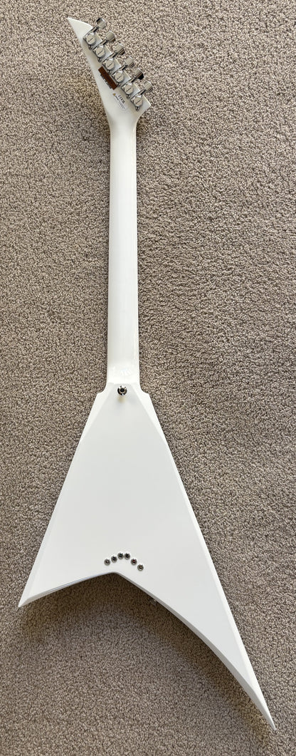 Jackson MJ Series Rhoads RRT Electric Guitar, White, Jackson Foam Core Case