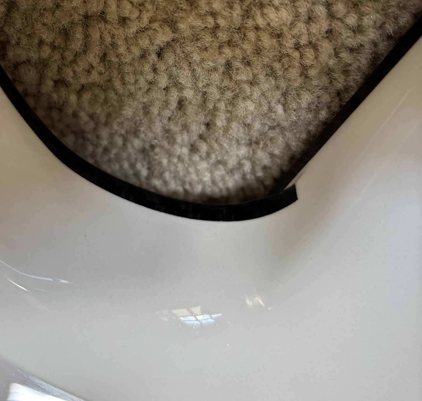 B.C.Rich Warlock Prophecy Electric Guitar, Quad Bridge, Matte White, New Jackson Gig Bag