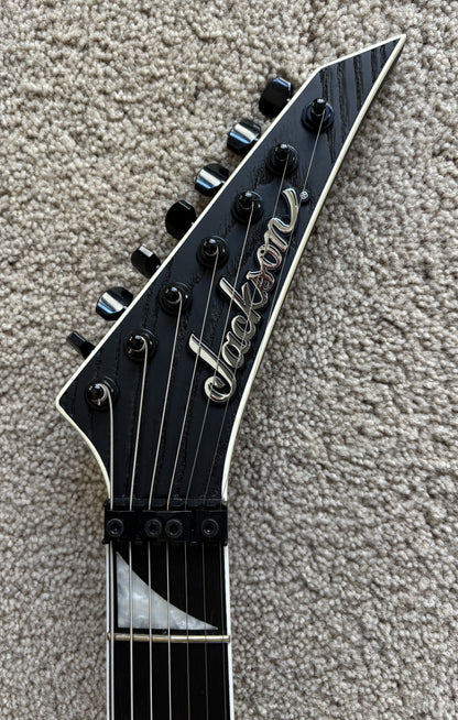 Jackson Pro Series Signature Jeff Loomis Soloist SL7 Electric Guitar, Satin Black, Hard Shell Case